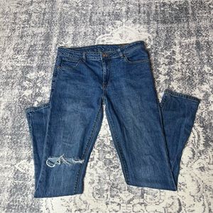 ASOS distressed jeans